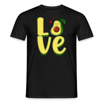 Do you love - Men's T-Shirt - black - Front - AI Model Male 178 light (178cm)