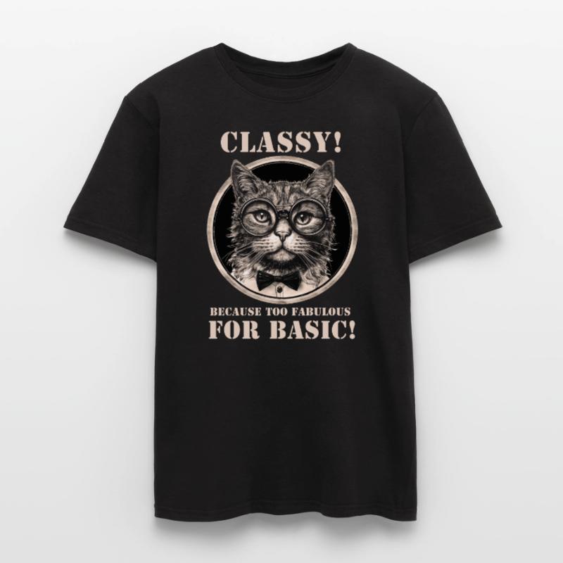 Chat T-shirt homme