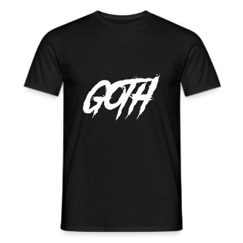 Goth-Boy-Clique Gothique - T-shirt homme - noir - Devant - AI Model Male 178 light (178cm)