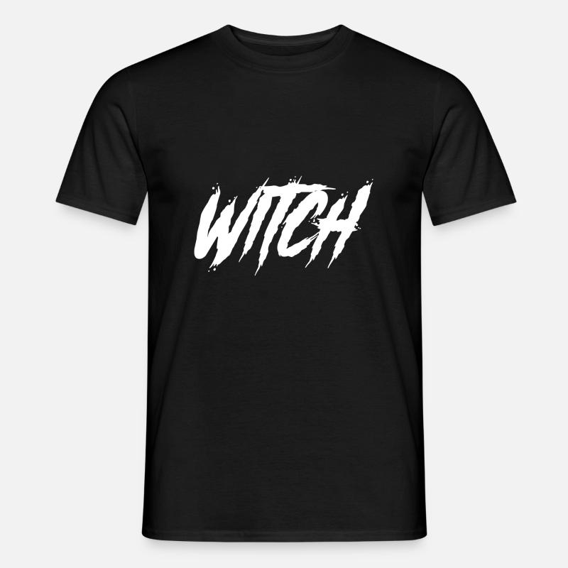 Witch Goth Hexe Gothic - Men’s T-shirt - black