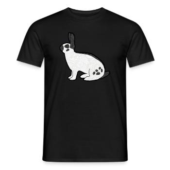 German giant paisley - Men's T-Shirt - black - Front - AI Model Male 178 light (178cm)