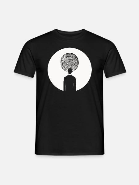 Mystic Spiral - Männer T-Shirt - Schwarz