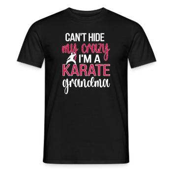 Fière Karaté Grand-mère Meilleur Karaté Grand-mère Cadeau - T-shirt homme - noir - Devant - AI Model Male 178 light (178cm)