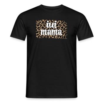 Proud IUI Mama IUI Intrauterine Insemination Mama - Men's T-Shirt - black - Front - AI Model Male 178 light (178cm)