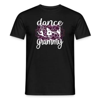 Proud Dance Grammy Grandma By Dancer Dance Grammy - Men's T-Shirt - black - Front - AI Model Male 178 light (178cm)