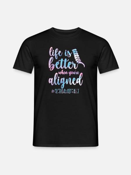 Chiropractic Assistant to Chiropractor - Men's T-Shirt - black