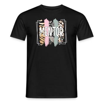 Mentor Wertschätzung Persönlicher Mentor Geschenke - Männer T-Shirt - Schwarz - Vorne - AI Model Male 178 light (178cm)