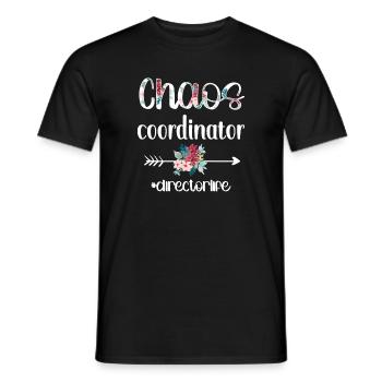 Best Director Appreciation Director Gift - Men's T-Shirt - black - Front - AI Model Male 178 light (178cm)