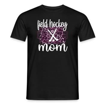 Best Field Hockey Mother Field Hockey Player Mama - Men's T-Shirt - black - Front - AI Model Male 178 light (178cm)