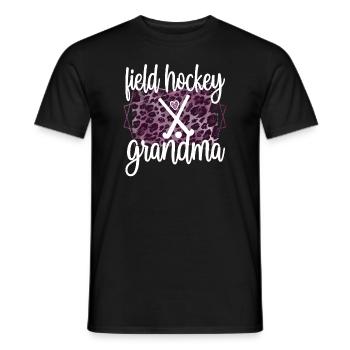 Meilleure grand-mère de hockey sur gazon Grand-mère - T-shirt homme - noir - Devant - AI Model Male 178 light (178cm)