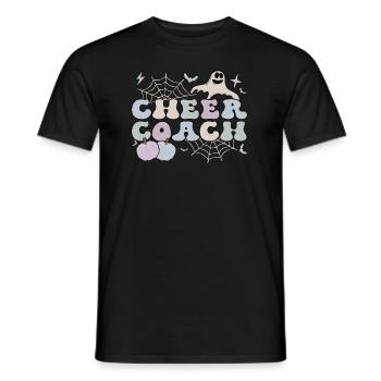 Cheer Coach Halloween Cheerleading Coach Cadeaux - T-shirt homme - noir - Devant - AI Model Male 178 light (178cm)