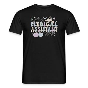 Medical Assistant Halloween Med Assistant Gifts - Männer T-Shirt - Schwarz - Vorne - AI Model Male 178 light (178cm)