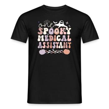 Medical Assistant Halloween Med Assistant Gifts - Männer T-Shirt - Schwarz - Vorne - AI Model Male 178 light (178cm)