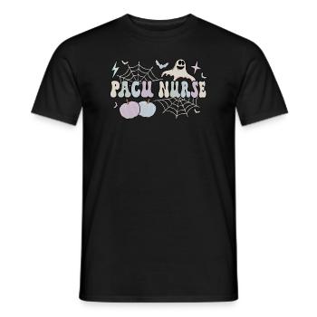 Post Anesthesia Care Unit PACU Nurse Halloween - Men's T-Shirt - black - Front - AI Model Male 178 light (178cm)