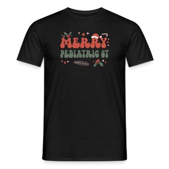 Pediatric Occupational Therapist Christmas PT Xmas - Männer T-Shirt - Schwarz - Vorne - AI Model Male 178 light (178cm)