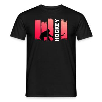 Hockeylegende Feldhockey Hockey Hockeysport - Männer T-Shirt - Schwarz - Vorne - AI Model Male 178 light (178cm)