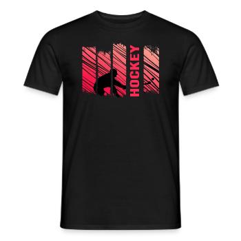 Feldhockey Hockeylegende Hockey Hockeysport - Männer T-Shirt - Schwarz - Vorne - AI Model Male 178 light (178cm)