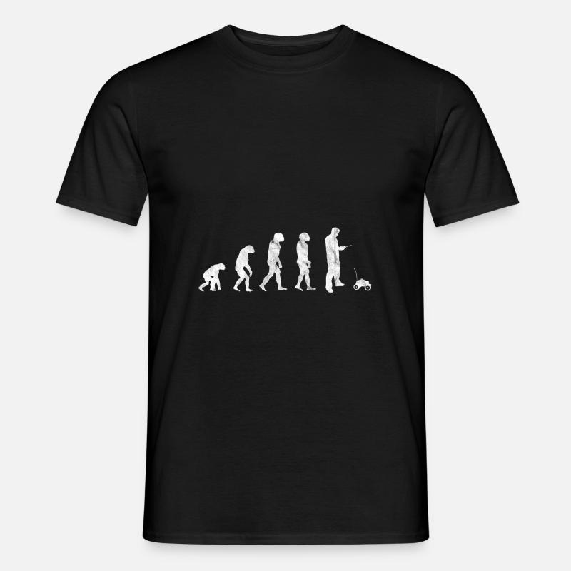 Evolution de la voiture RC - T-shirt homme - noir