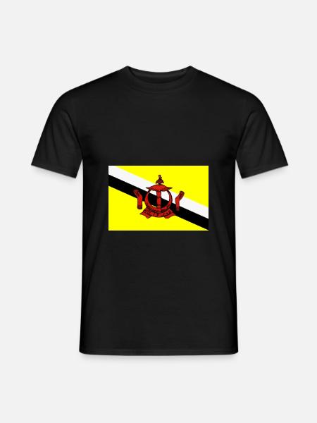 Brunei Darussalam - Men's T-Shirt - black