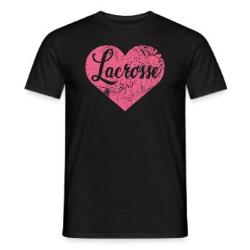 Lacrosse - T-shirt homme - noir - Devant - AI Model Male 178 light (178cm)