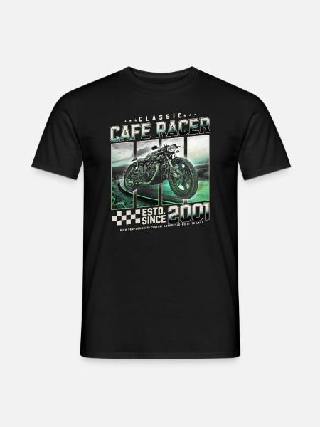 Cafe Racer built in 2001 - Men's T-Shirt - black