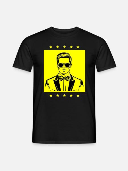 Groom Wedding Cool - Men's T-Shirt - black