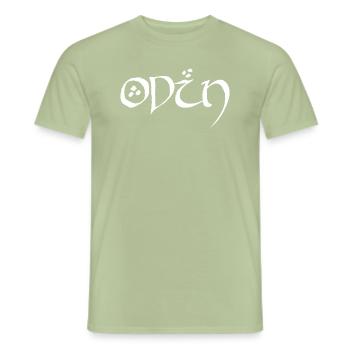 Baby Odin - Männer T-Shirt - Sage - Vorne - AI Model Male 178 light (178cm)