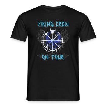 Drôle de dicton viking mythologie nordique - T-shirt homme - noir - Devant - AI Model Male 178 light (178cm)