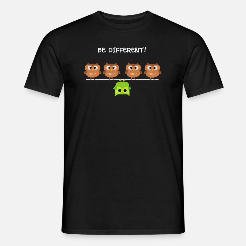 Be Different! - Be different! - Men’s T-shirt - black