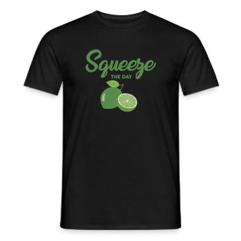 Lime - Men's T-Shirt - black - Front - AI Model Male 178 light (178cm)