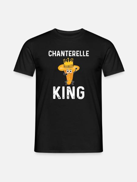 Chanterelle Roi - T-shirt homme - noir