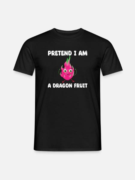 Drachenfrucht Shirt - Männer T-Shirt - Schwarz
