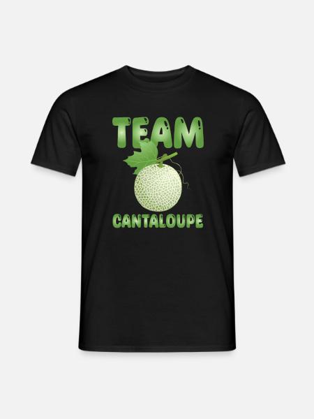 Équipe Cantaloup-Melon - T-shirt homme - noir