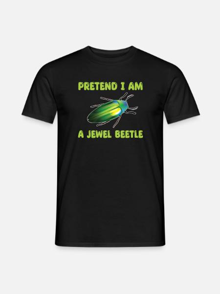 Magnificent beetles - Men's T-Shirt - black