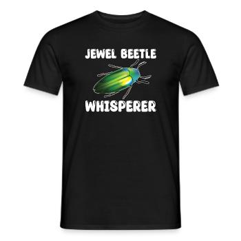 Magnificent Beetle Whisperer - Men's T-Shirt - black - Front - AI Model Male 178 light (178cm)