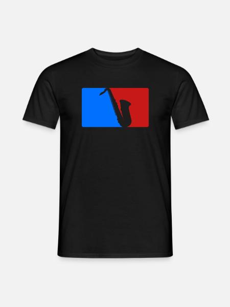 Saxophone - T-shirt homme - noir