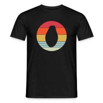 Papaya - Männer T-Shirt - Schwarz - Vorne - AI Model Male 178 light (178cm)