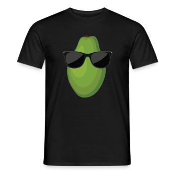 Papaya - Männer T-Shirt - Schwarz - Vorne - AI Model Male 178 light (178cm)