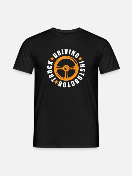 Truck Driving Instructor - Men's T-Shirt - black
