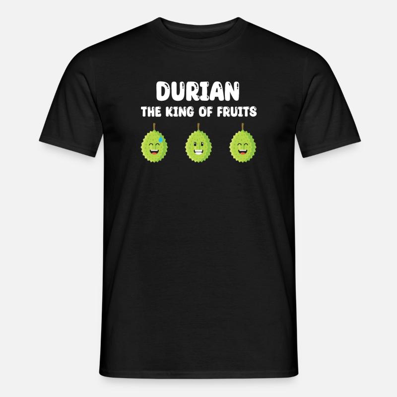 Durian - Männer T-Shirt - Schwarz