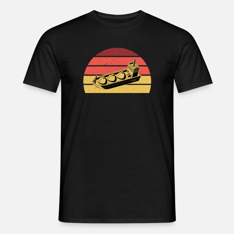 LNG Tankschiff - Männer T-Shirt - Schwarz