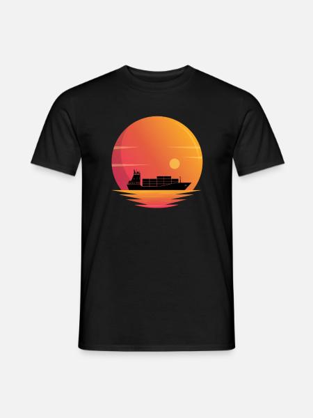 Feeder ship - Men's T-Shirt - black