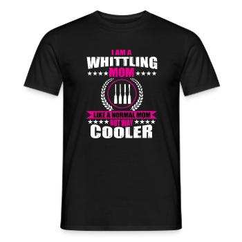 Carving Mother - Men's T-Shirt - black - Front - AI Model Male 178 light (178cm)