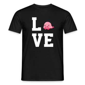 Cher Blobfish - T-shirt homme - noir - Devant - AI Model Male 178 light (178cm)