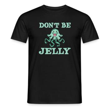 Lustige Quallen Sind Kein Gelee - Männer T-Shirt - Schwarz - Vorne - AI Model Male 178 light (178cm)