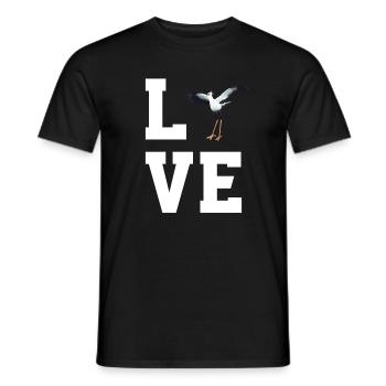 Cher Secrétaire Bird - T-shirt homme - noir - Devant - AI Model Male 178 light (178cm)