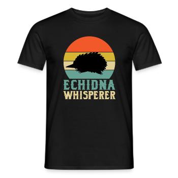 Pavian - Männer T-Shirt - Schwarz - Vorne - AI Model Male 178 light (178cm)