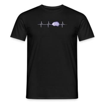 Pavian - Männer T-Shirt - Schwarz - Vorne - AI Model Male 178 light (178cm)
