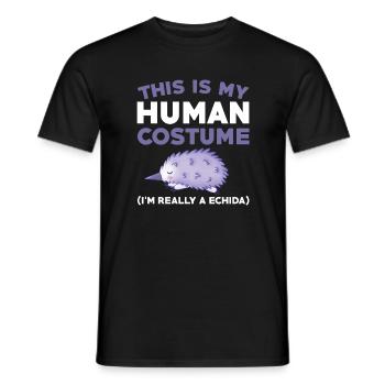 Pavian - Männer T-Shirt - Schwarz - Vorne - AI Model Male 178 light (178cm)