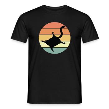 Sugar glider - Men's T-Shirt - black - Front - AI Model Male 178 light (178cm)
